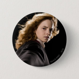 Macaron Rond 5 Cm Hermione Granger Prête à l'Action