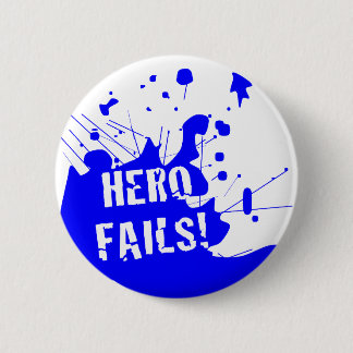 Macaron Rond 5 Cm herofails bleus