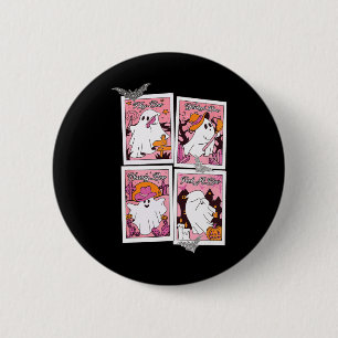 Macaron Rond 5 Cm Hey Boo Wicked Boo Howdy Boo Peek A Boo Halloween