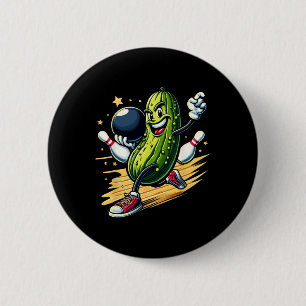 Macaron Rond 5 Cm Hilarious Bowling Pickle