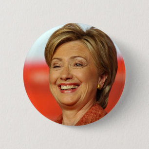Macaron Rond 5 Cm Hillary Clinton