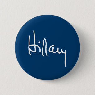Macaron Rond 5 Cm Hillary dédicacent (blanc) - .png