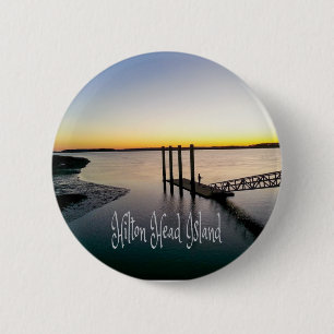 Macaron Rond 5 Cm Hilton Head Island Caroline du Sud