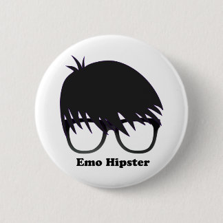 Macaron Rond 5 Cm Hippie d'Emo