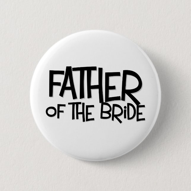 Macaron Rond 5 Cm Hipster Father Bride T Lite (Devant)