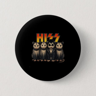 Macaron Rond 5 Cm Hiss Possum Rock Band Costume Halloween Party Port