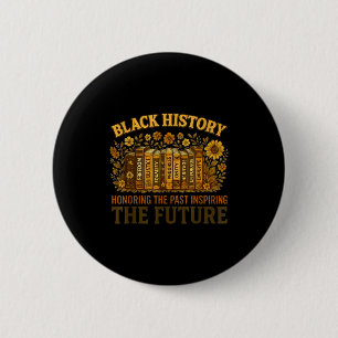 Macaron Rond 5 Cm Histoire des Noirs Hommage au passé Inspirant l'av
