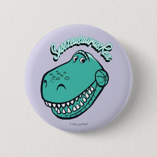 Macaron Rond 5 Cm Histoire du jouet   Snoozeasaurus Rex