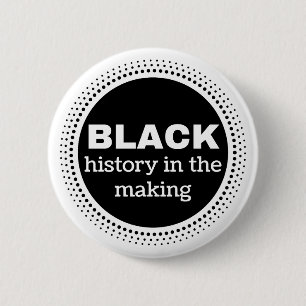 Macaron Rond 5 Cm Histoire noire dans le bouton de fabrication