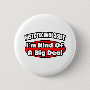 Macaron Rond 5 Cm Histotechnologue ..Big Deal