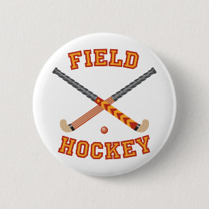 Macaron Rond 5 Cm Hockey de champ