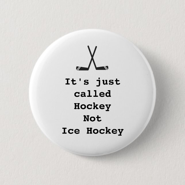Macaron Rond 5 Cm Hockey quota Funny Ice Canadian Meme Joke (Devant)