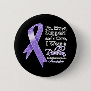 Macaron Rond 5 Cm Hodgkins Lymphoma Soutien de la sensibilisation à 