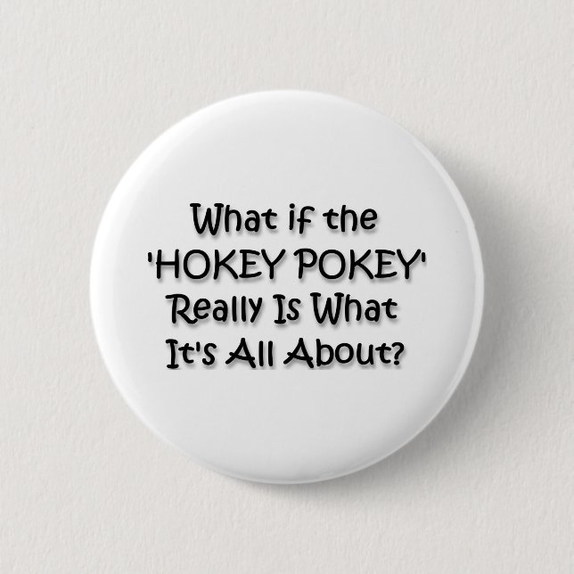 MACARON ROND 5 CM HOKEY POKEY (Devant)