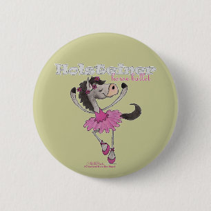 Macaron Rond 5 Cm Holsteiner Horse Ballet