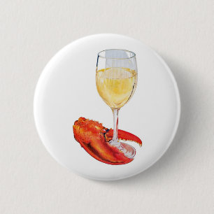 Macaron Rond 5 Cm Homard et vin