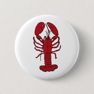 Macaron Rond 5 Cm Homard rouge