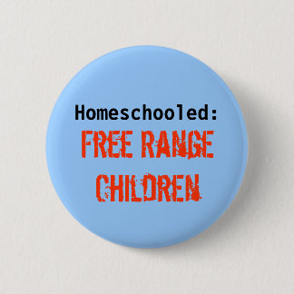 Macaron Rond 5 Cm Homeschooled : , Enfants libres de gamme