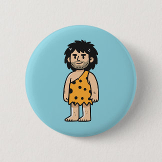 Macaron Rond 5 Cm homme de la grotte de Throk