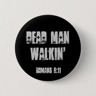 Macaron Rond 5 Cm Homme mort Walkin