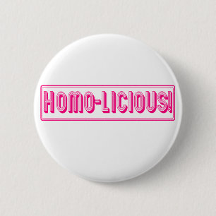 Macaron Rond 5 Cm Homo-Licious !