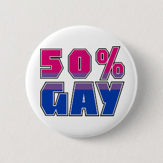 Macaron Rond 5 Cm Homosexuel de 50%