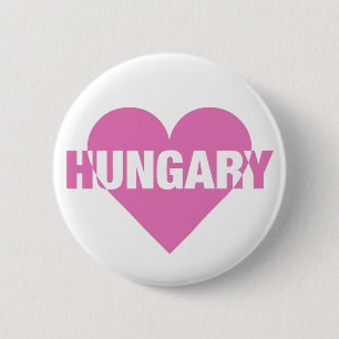 Macaron Rond 5 Cm Hongrie Boutons Amour