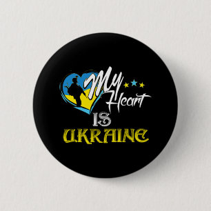 Macaron Rond 5 Cm Honneur aux soldats ukrainiens