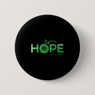 Macaron Rond 5 Cm Hope Papillons-papillons Liver les dons de sensibi