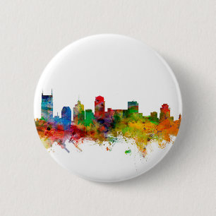 Macaron Rond 5 Cm Horizon de Nashville Tennessee