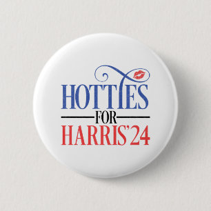 Macaron Rond 5 Cm Hotties For Harris 2024