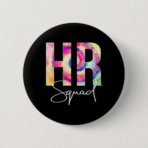 Macaron Rond 5 Cm Hr Squad Tie Dye Byck Pour L'école Femmes Apprécia