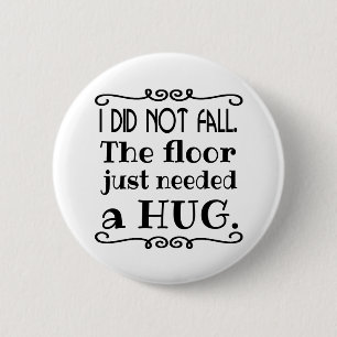 Macaron Rond 5 Cm Hug de plancher amusant