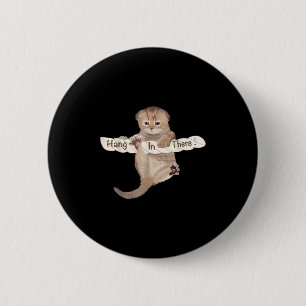 Macaron Rond 5 Cm Humorus Chats Cute Chat Hang Dans Là Motivation &