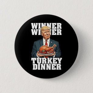 Macaron Rond 5 Cm Humour Drôle Trump Gagnant Dîner Dîner Turquie