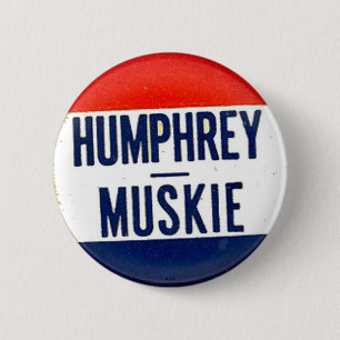 Macaron Rond 5 Cm Humphrey pour le président - bouton
