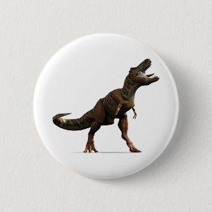 Macaron Rond 5 Cm Hurlement de T-rex