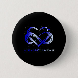 Macaron Rond 5 Cm Hydrocéphalie Warrior Hydrocéphalie Survivant Awar