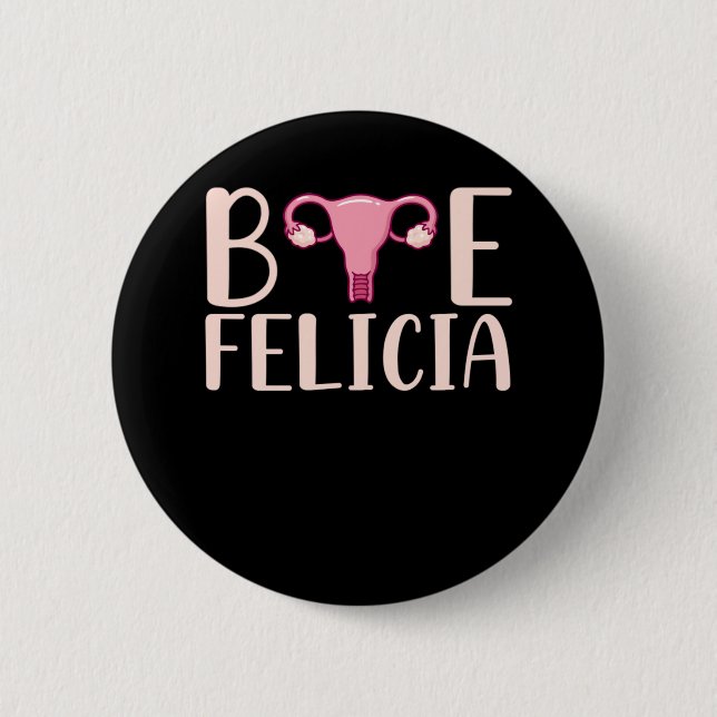 Macaron Rond 5 Cm Hystérectomie Chirurgie Support Uterus Suppression (Devant)