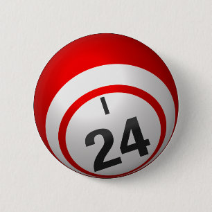 Macaron Rond 5 Cm I 24 boutons de bingo-test