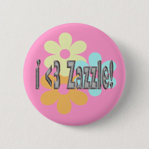 Macaron Rond 5 Cm I <3 Zazzle !