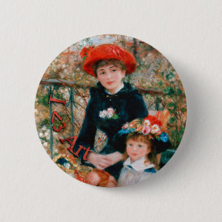Macaron Rond 5 Cm I art de coeur - Renoir