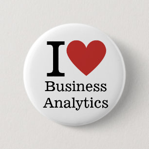 Macaron Rond 5 Cm I ❤️ Business Analytics pour les employés Pins PER