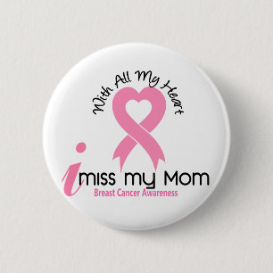 Macaron Rond 5 Cm I cancer du sein de Mlle My Mom