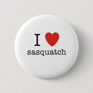 Macaron Rond 5 Cm I coeur Sasquatch