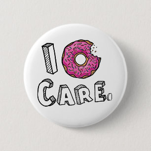 Macaron Rond 5 Cm I Donut Care Funny