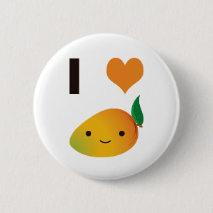 Macaron Rond 5 Cm I Heart Mango