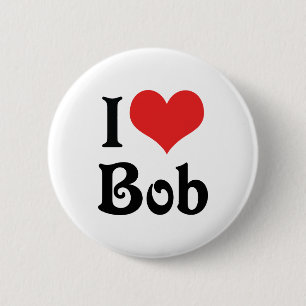 Macaron Rond 5 Cm I Love Bob