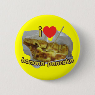 Macaron Rond 5 Cm I Love (Coeur) Banana Pancake ... Thai Street Food