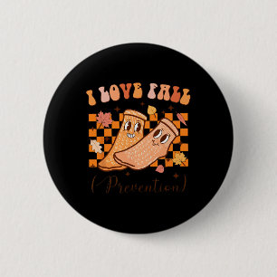 Macaron Rond 5 Cm I Love Fall Prevention Fall Thanksgiving Nurse Fal